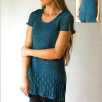 AY2405 Summer Lace Border Tunic